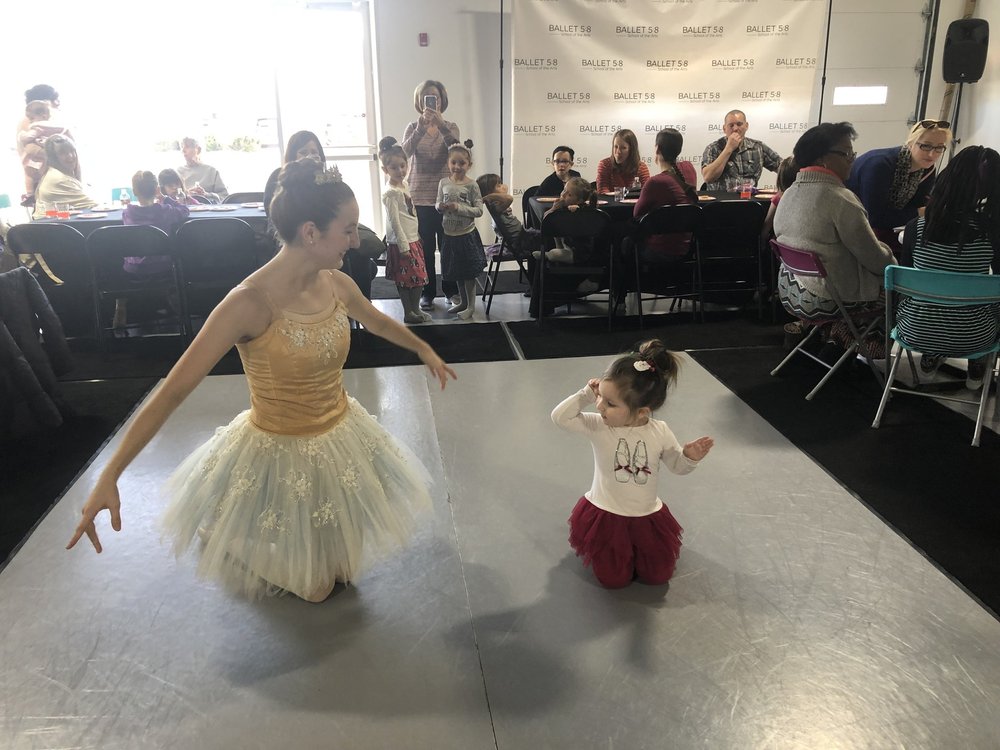Ballet birthday party tea celebration